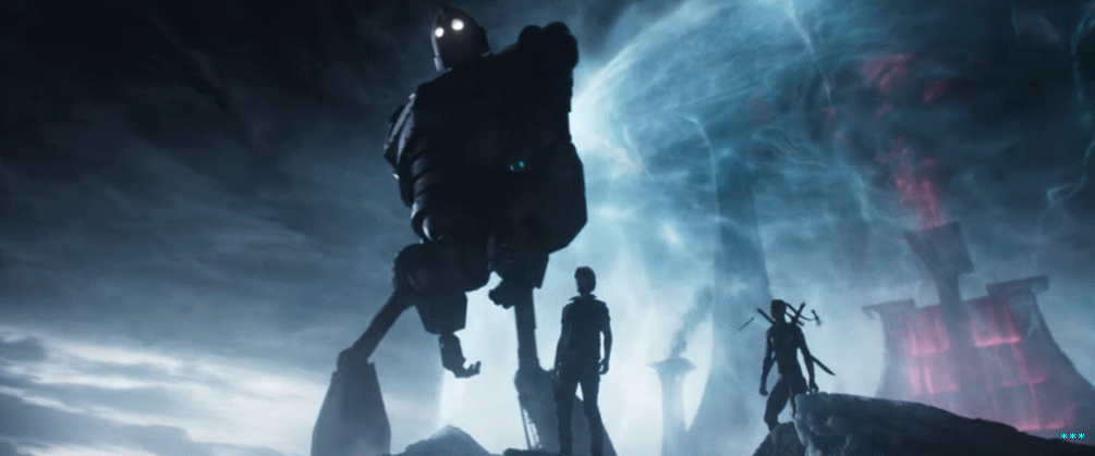 The Iron Giant appears in all his mega-robotic glory but with none of his film's emotional impact. أن يقول الكثير عن كيف  Ready Player One يتمتع بمراجعه الحنينية. 