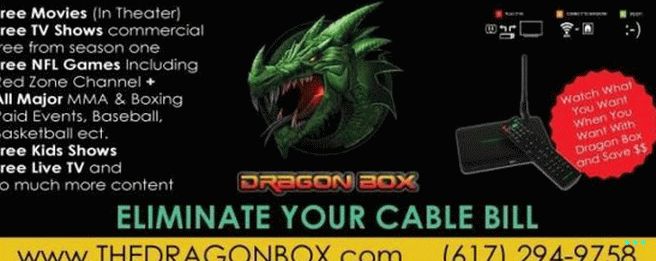A Dragon Box ad.
