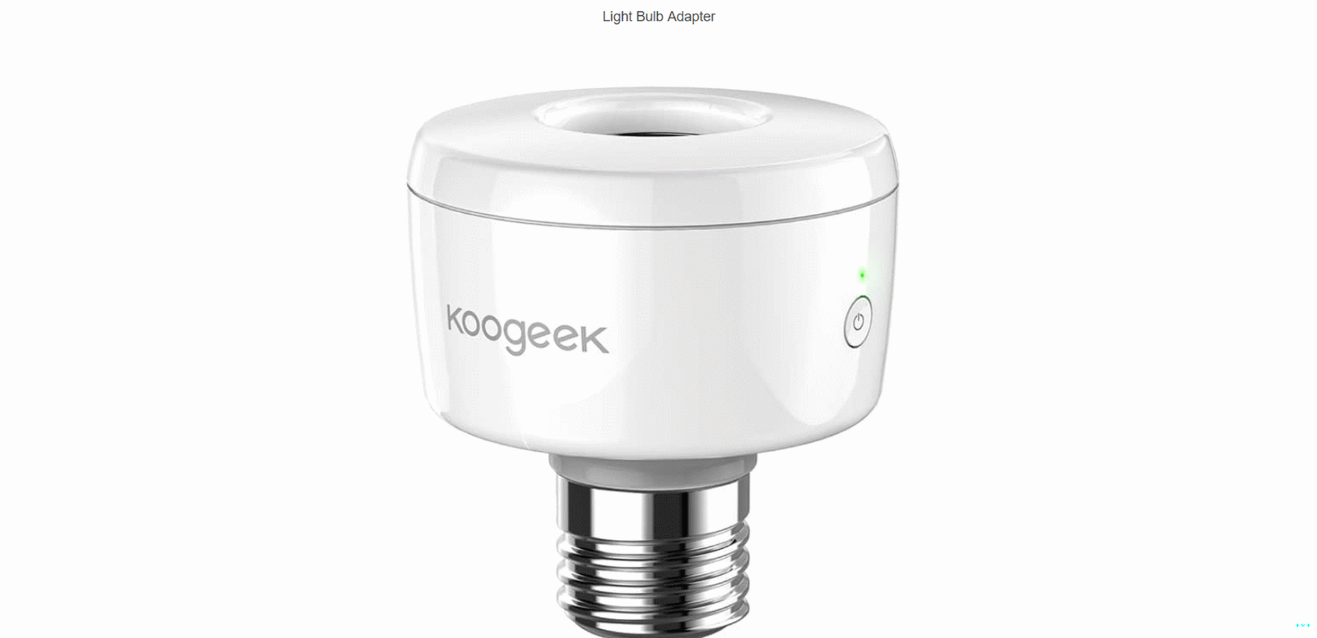 Koogeek مأخذ الذكية