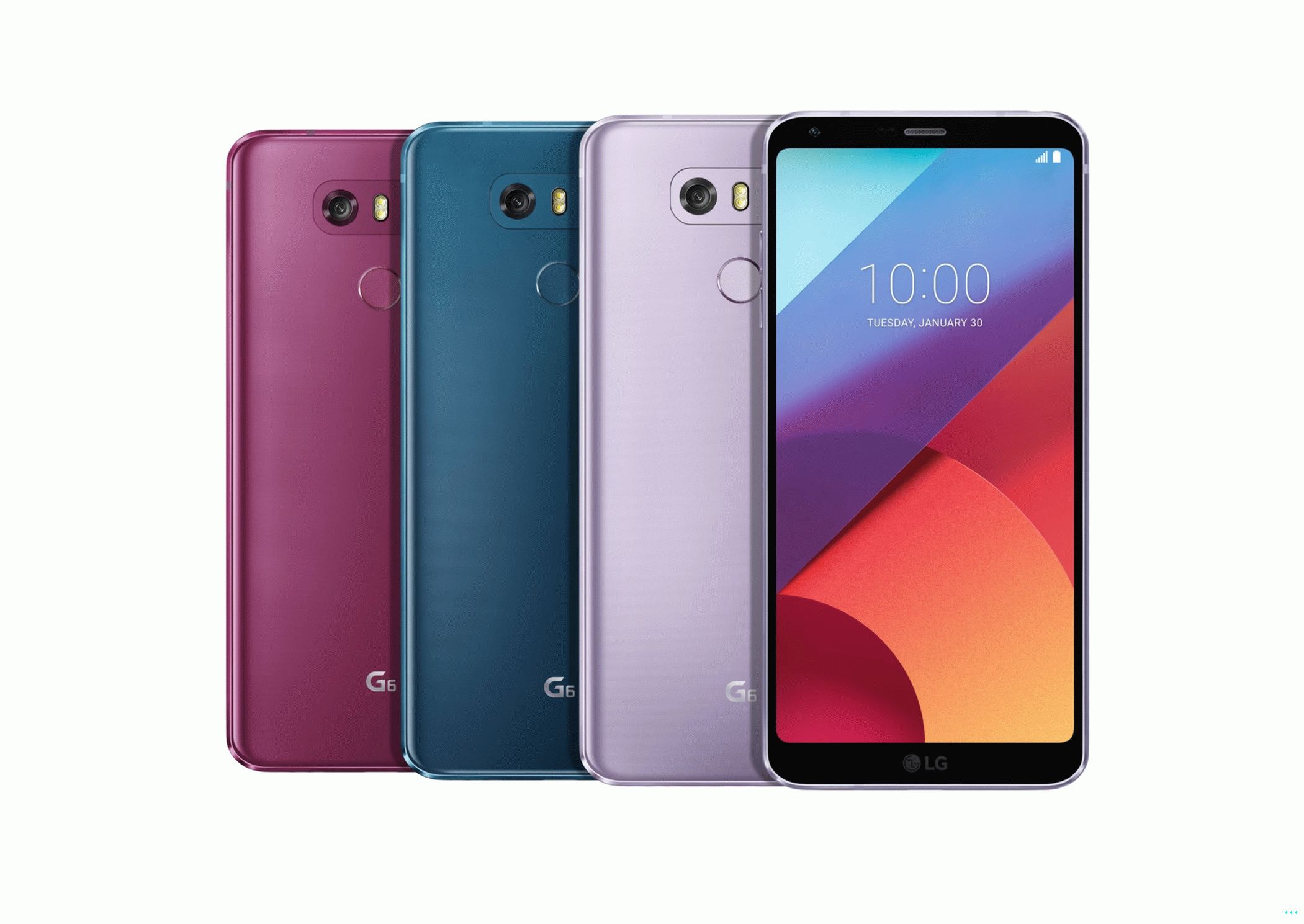 LG G6 ألوان جديدة
