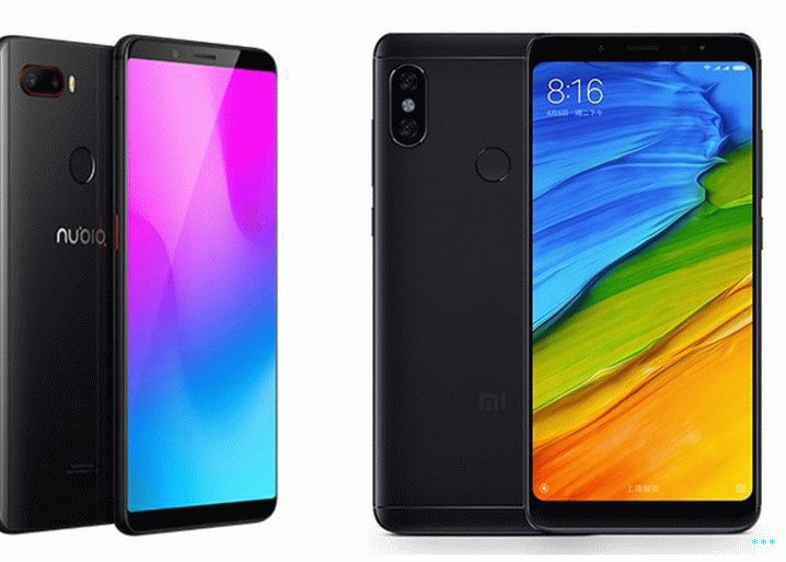 النوبة z18 mini و xiaomi redmi note 5 pro