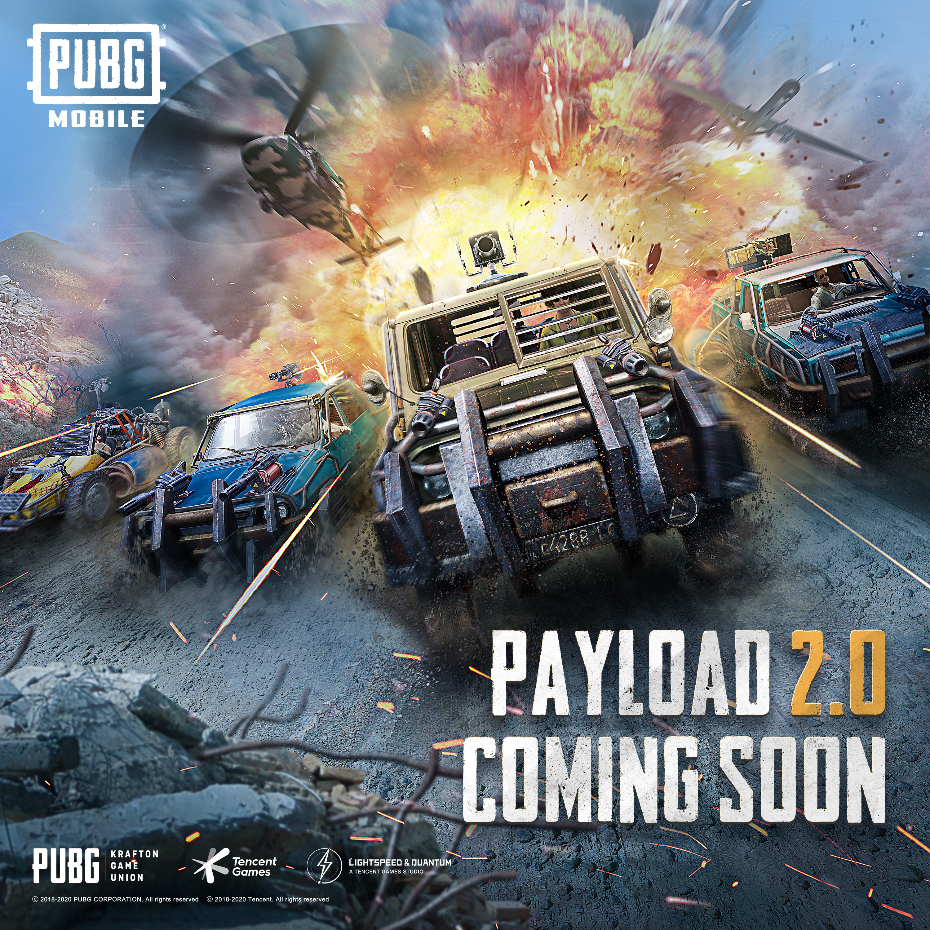 تثير PUBG Mobile تحديث Payload 2.0 الوشيك لجلب أسلحة جديدة ومركبات مسلحة