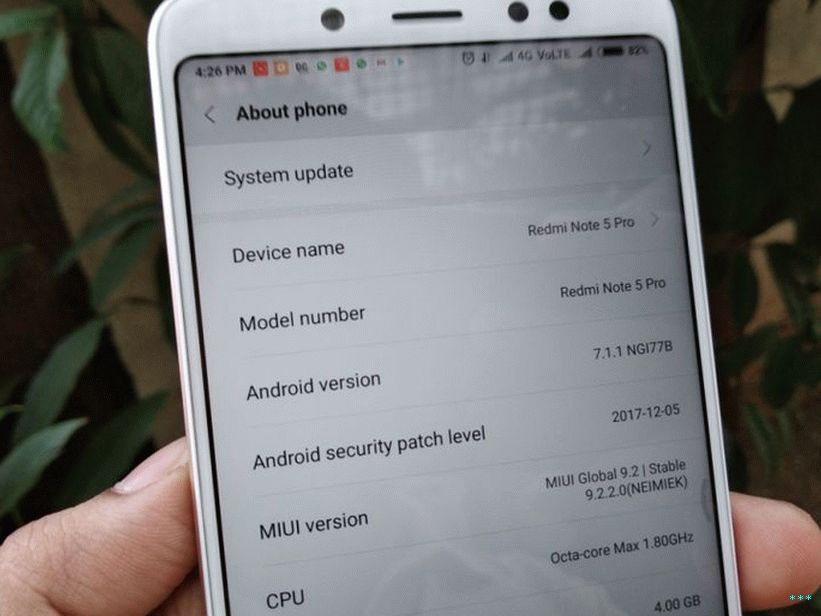 Xiaomi Redmi Note 5 Pro