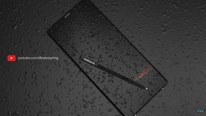 Samsung Galaxy Note 9 Concept Design