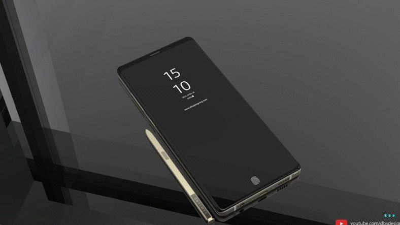 Samsung Galaxy Note 9 Concept Design