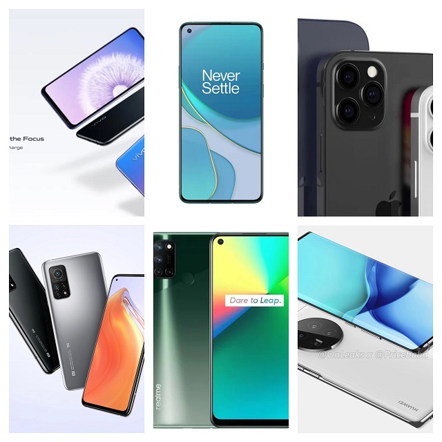 الهواتف الذكية القادمة في أكتوبر 2020: Xiaomi ، Huawei ، OnePlus والمزيد!